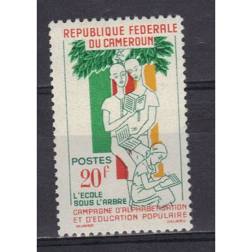 Cameroun 1962 : Campagne D'alphabétisation - Timbre Neuf *
