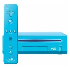 Console  De Jeux Wii  Nintendo  Bleue