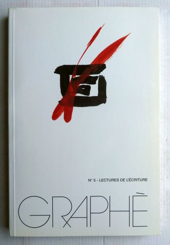 Graphé Lectures De L'écriture N°5