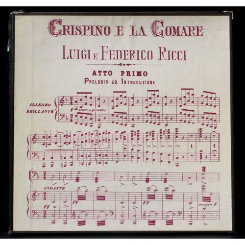 Luigi & Federico Ricci Crispino E La Comare - Mario Chiappi Emilia Raveglia Luisella Ciaffi-Ricagno 1974