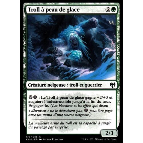 Troll À Peau De Glace - Mtg - Kaldheim - C - 176/285