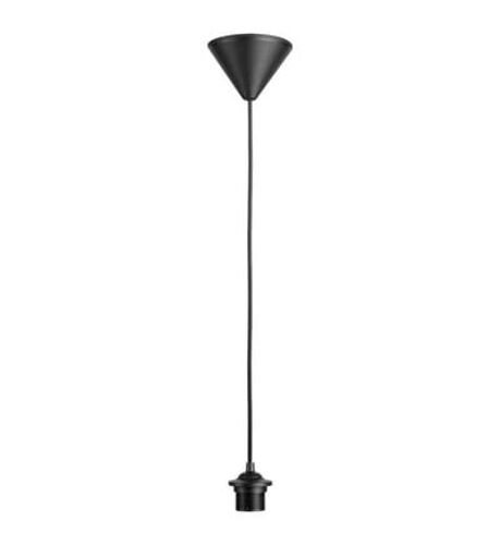 Xanlite - Mathias - Suspension Classique Noir, Compatible Culot E27, 60w - Scen - Noir