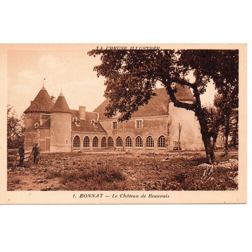 23 Limousin / Creuse - Bonnat, Le Château De Beauvais, Animée