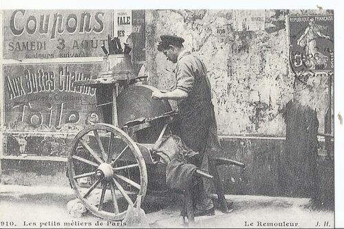 Les Petits Métiers De Paris - Le Rémouleur
