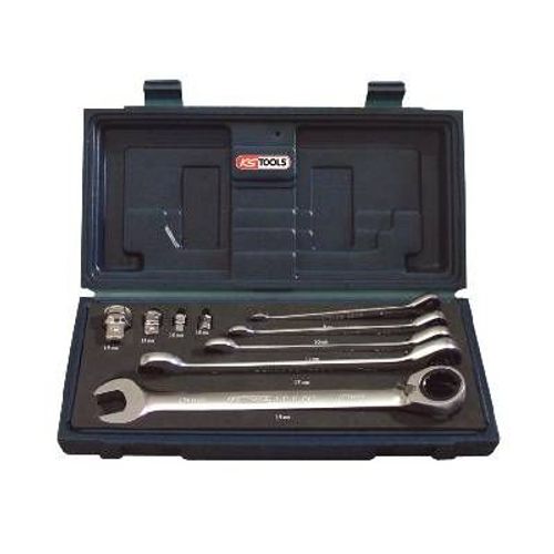 Coffret de clés mixtes à cliquet réversible GEARplus 9 pièces