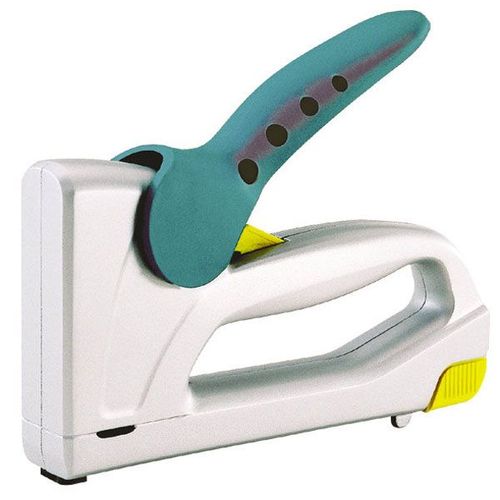 Wolfcraft ""tacocraft M 14+"" Agrafeuse-cloueuse métal avec variateur de puissance pour agrafes 6-14 mm type 053