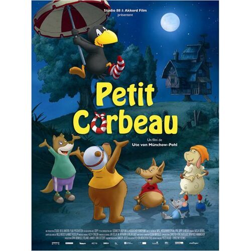 Petit Corbeau (Der Kleine Rabe Socke)  - Véritable Affiche De Cinéma Pliée - Format 120x160 Cm -  Dessin Animé De Ute Von Münchow-Pohl Avec Jan Delay, Anna Thalbach, Katharina Thalbach - 2013