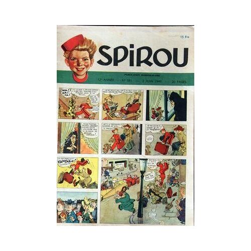 Spirou N° 581 Du 02/06/1949 -