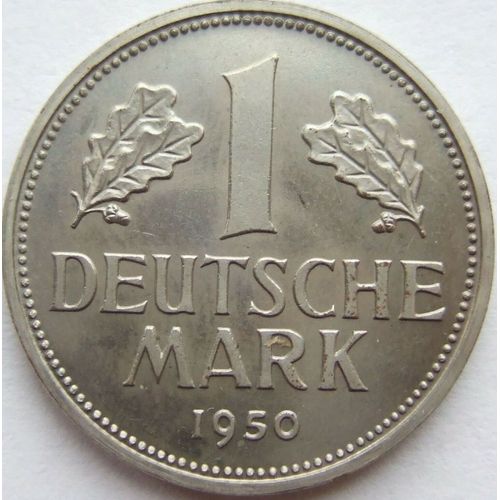 Pièce 1 Mark Allemagne - 1950 D