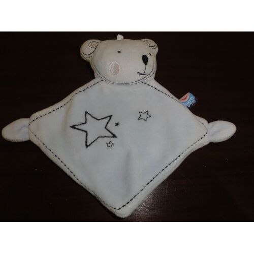 Doudou Ours Bleu Sucre D'orge