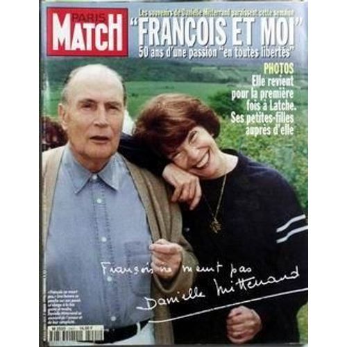 Paris Match N° 2441 Du 07/03/1996 - Les Souvenirs De Danielle Mitterrand - Christian Clavier Couple Mitterrand Danielle Mitterrand Retour Ë Latche Jeanne Calment 121 Ans La Doyenne Du Monde Lady Di...