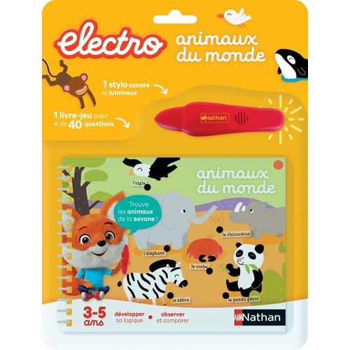 Nathan Electro Blister Animaux Du Monde