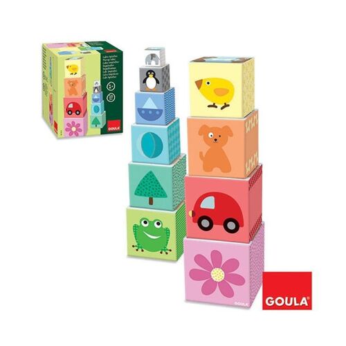 Goula Cubes Empilables 1-10