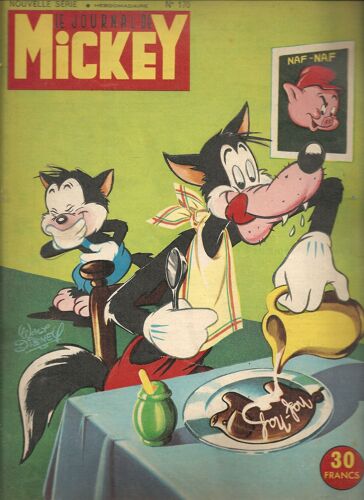 Le Journal De Mickey 1955  N° 170