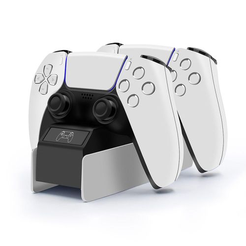 Station De Charge Sans Fil Pour Console De Jeu Sony Playstation 5 Ps5, Double Chargeur Rapide, Adaptateur D'alimentation