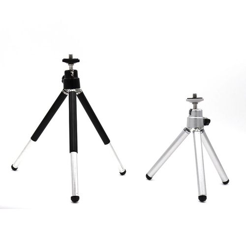 Trépied de bureau en aluminium, 2 parties, support pour projecteur, appareil photo, pour téléphone portable xiaomi