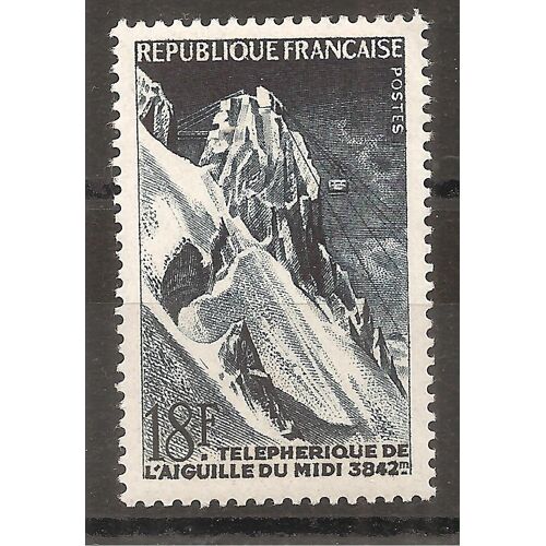 1079 (1956) Téléphérique De L'aiguille Du Midi N** (Cote 4e) (7600)