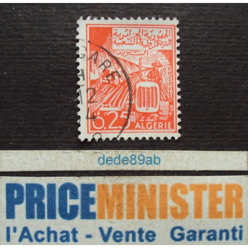 Algérie.. 0.25 Développement : Agriculture . Oblitéré.