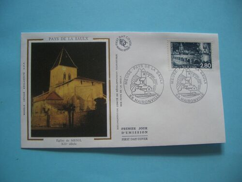 Enveloppe 1er : Pays De La Saulx (Meuse) Le  02/07/1994 À Haironville