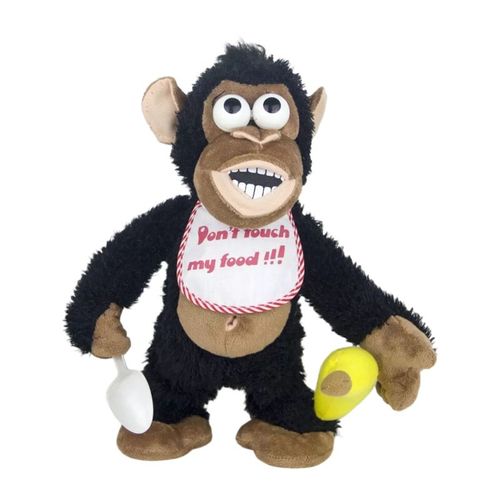 Jouet En Peluche Électrique Interactif De 30cm/12 Pouces, Singe Dansant, Capteur Magnétique Intégré, Jouet Éducatif Pour Bébé, Cadeau De Fête