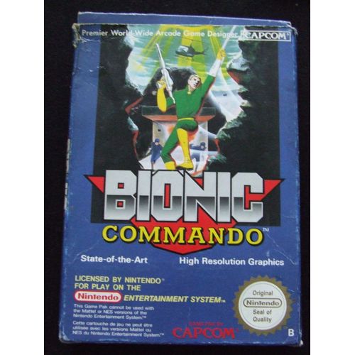 Bionic Commando Nes Nintendo NES