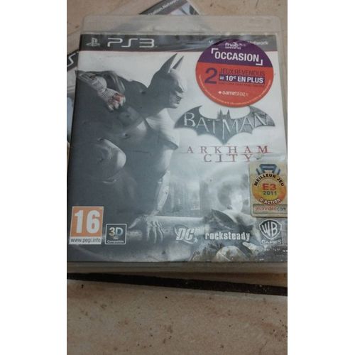Jeu Ps3 Batman Arkham City Très Bon État