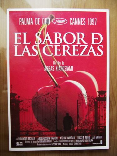 Carte Misster K.104 El Sabor De Las Cerezas.Palma De Oro Cannes 1997.