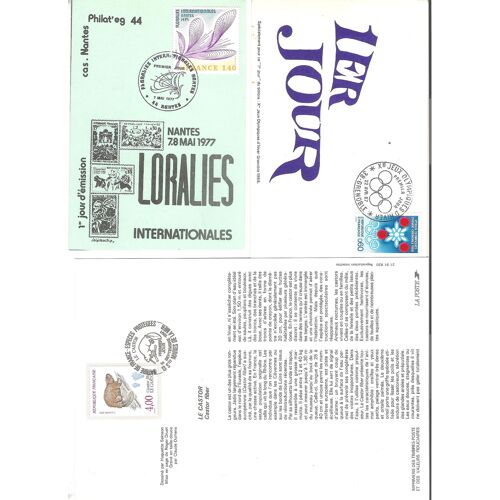 3 Cartes 1er Jour.
