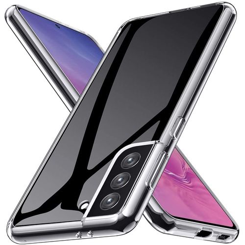 Coque Samsung Galaxy S21 ultra, Protection Complète Souple Silicone Coque pour Samsung S21 ultra - Transparent