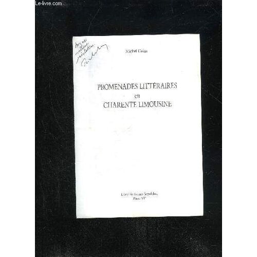 Promenade Litteraires En Charente Limousine