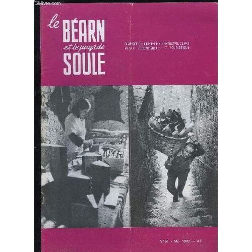 Le Bearn Et Le Pays De Soule N° 53 - Entretien Avec M. Franz Duboscq, Président Du Conseil Général ..L'artisanat D'art À Navarrenx ..Les 17 Ans D'une Entreprise De Nay . .Pau, Ville Anglaise ...