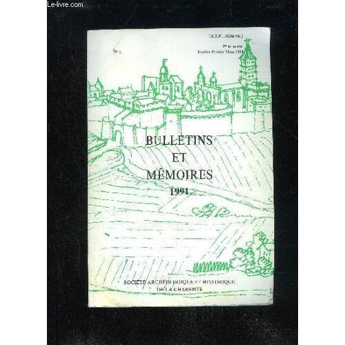Memoires 1991 N° 1