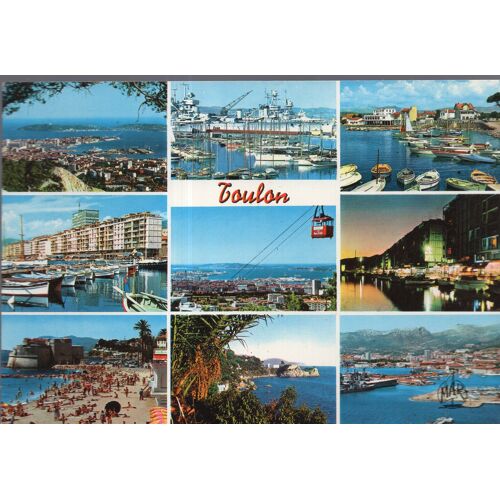 Carte Postale De Toulon (Var) 9 Vues