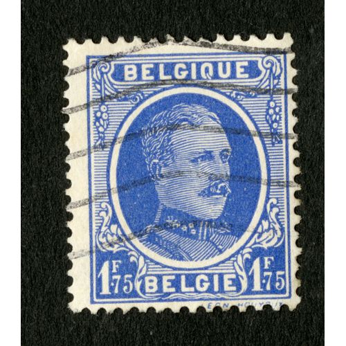 Timbre Oblitéré Belgique, Belgie, 1 F 75