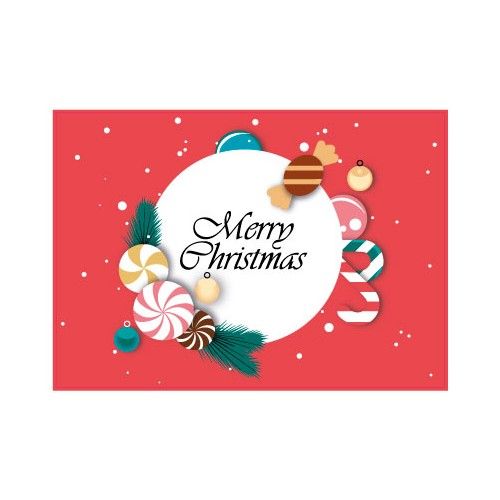 Merry Christmas Autocollant Adhésif Sticker Logo34560 - Taille : 40 Cm