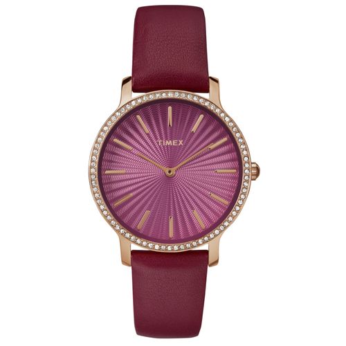 Timex Montre Violet Analogique Femmes Starlight Tw2r51100