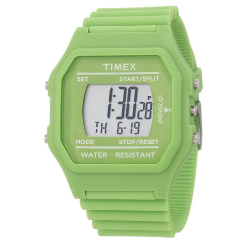 Timex Montre Vert Digital Mixte T8 Jumbo T2n245