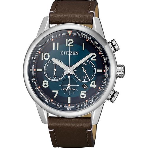 Citizen Montre Marron Chronographe Hommes Ca4420-13l