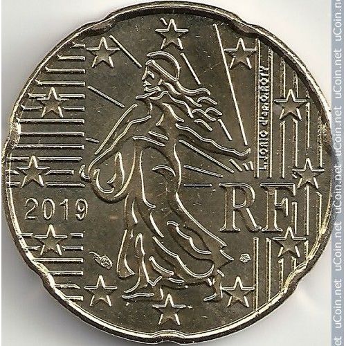 France Pièce De 50 Cts D'euro 2019