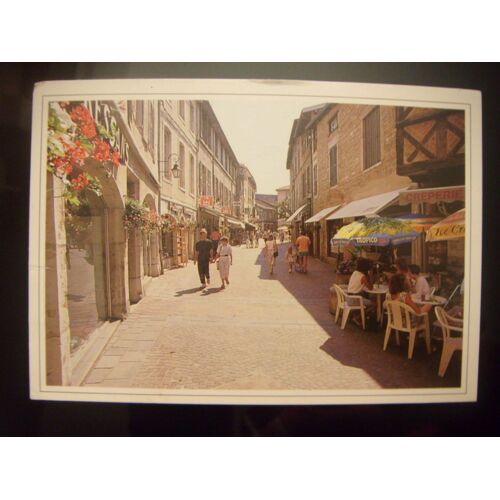 Carte Postale De Bourg-En-Bresse: Rue Piétonne