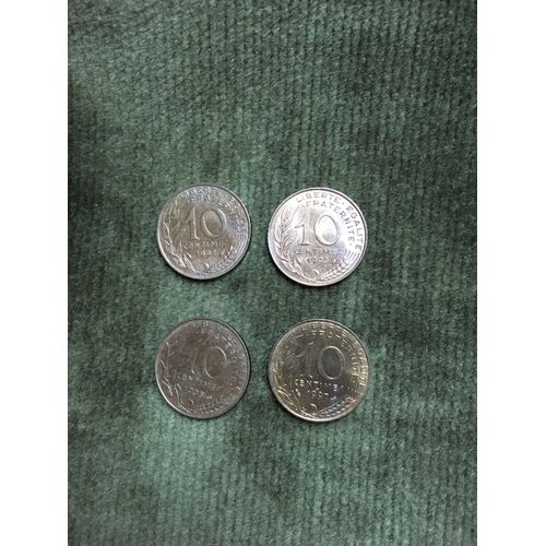Lot De 3 Pièces De 10 Centimes De Franc Marianne 1992 1993 1995 Et 1996