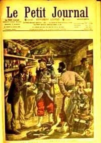Petit Journal Supplement Illustre (Le) N° 947 Du 10/01/1909 - Une Agence De Desertion En Algerie