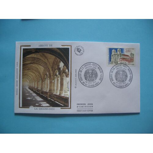 Enveloppe 1er Jour: Abbaye La Chaise Dieu Le 04/09/1993 La Chaise Dieu