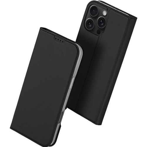 Etui Folio Pour Iphone 16 Pro Avec Rabat Latéral Et Fonction Stand