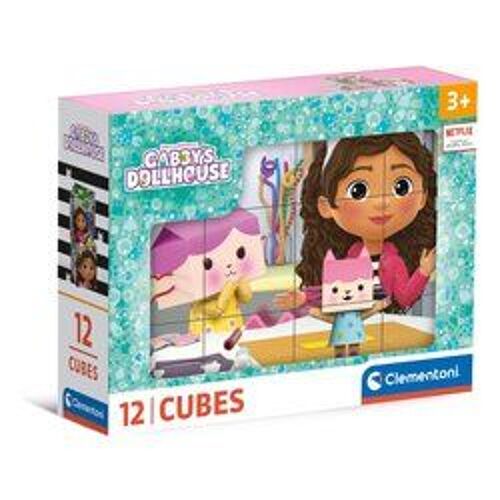 Clementoni Cubes 12 - Gabby's Dollhouse