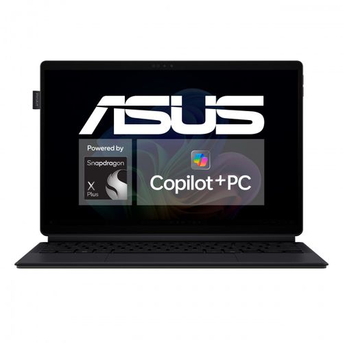 ASUS ProArt PZ13 HT5306QA-LX004W Copilot+ PC Qualcomm Snapdragon X1P-42-100 Hybride (2-en-1) 33,8 cm (13.3") Écran tactile 3K 16 Go LPDDR5x-SDRAM 1 To SSD Wi-Fi 7 (802.11be) Windows 11 Home Allemand Noir