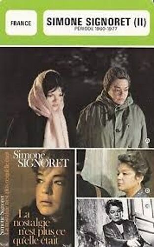 Fiche Monsieur Cinema Simone Signoret [1960-1977]