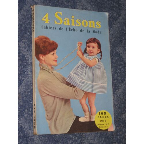 4 Saisons Cahiers De L'echo De La Mode Eté 1958 N°34