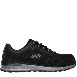 Skechers Homme Lyndale Sb Chaussures De Sécurité Travail Confort Baskets Noir
