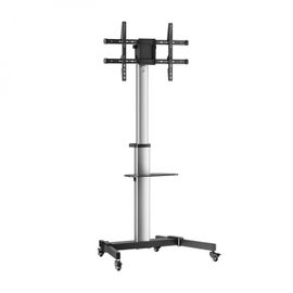 Aisens Ft86tre-197 Support Pour Téléviseur 2,18 M (86") Noir, Argent